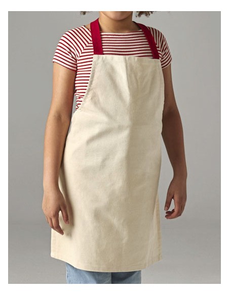 WES-W362-Fairtrade Cotton Junior Craft Apron 2